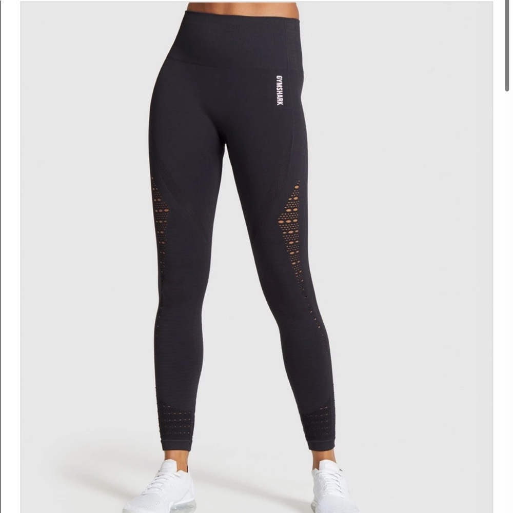 Gymshark Energy Seamless Black Leggings
